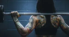 Unrelated theme demo, legacy file woman-with-barbell-back