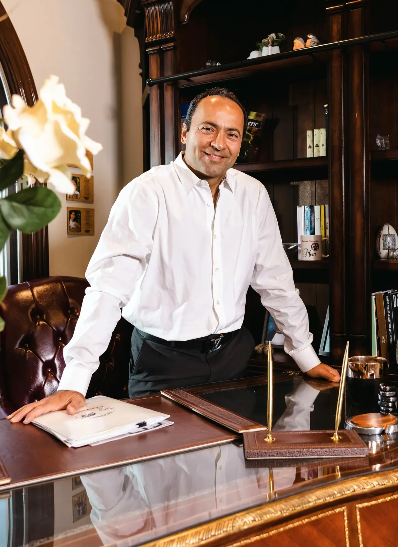 Dr. Faramarz Shabdiz, MD in his Orange County office